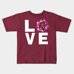 Love Verbena Kids T-Shirt